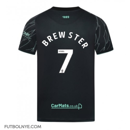 Camiseta Sheffield United Rhian Brewster #7 Visitante Equipación 2024-25 manga corta